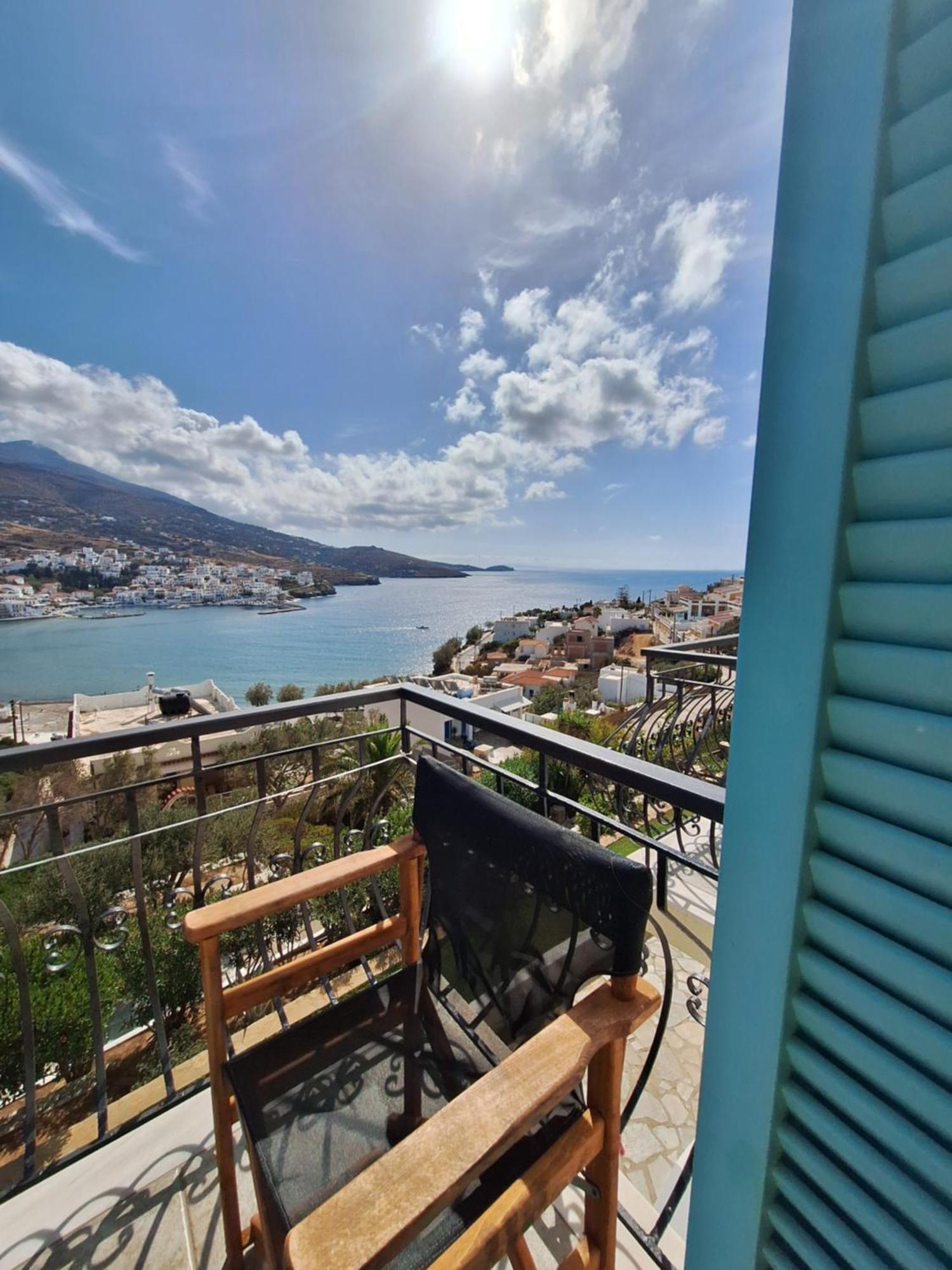 Blue Dolphin Hotel Batsi  Exterior photo